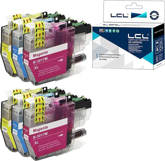 Main image of LCL Compatible Ink Cartridge Replacement for Brother LC3017 LC-3017 XL LC30173PK LC3017C LC3017M LC3017Y MFC-J5330DW MFC-J6530DW MFC-J6930DW MFC-J6730DW MFC-J5335DW (6-Pack 2Cyan 2Magenta 2Yellow)