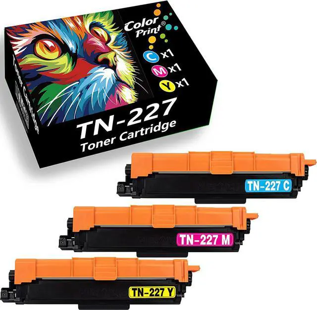 Main image of 3-Pack ColorPrint Compatible TN227 Toner Cartridge Replacement for Brother TN-227 TN223 Work with MFC-L3750CDW HL-L3210CW HL-L3230CDW HL-L3710CDW HL-L3270CDW MFC-L3710CW Printer (Cyan,Magenta,Yellow)