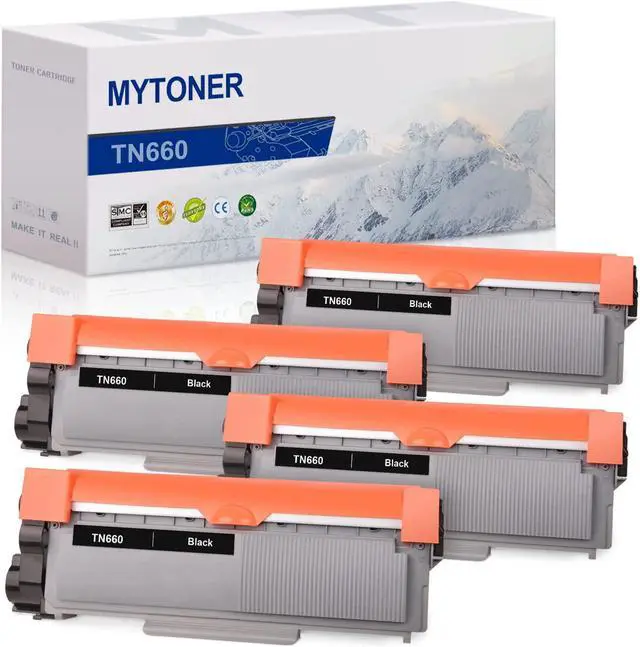 Main image of MYTONER Compatible Toner Cartridge Replacement for Brother TN660 TN-660 TN630 TN-630 For HL-L2300D DCP-L2540DW MFC-L2700DW MFC-L2740DW HL-L2380DW HL-L2320D HL-L2340DW HL-L2360DW Printer(Black, 4-Pack)