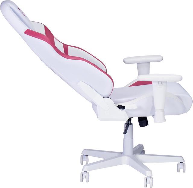 Alt view image 6 of 7 - Techni Sport TSF72 Echo Gaming Chair - White with Pink