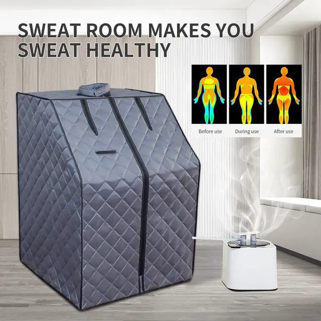 Alt view image 3 of 7 - Sojourner Portable Sauna for Home - Steam Sauna Tent, Personal Sauna - Sauna Heater, Tent, Chair, Remote Included for Home Sauna - Enjoy Your Own Personal Spa