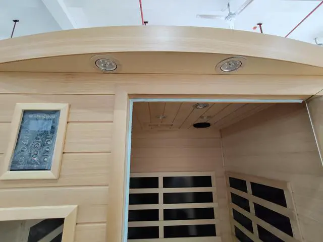 Alt view image 6 of 6 - Two Person Hemlock Far Infrared Indoor Suana Room