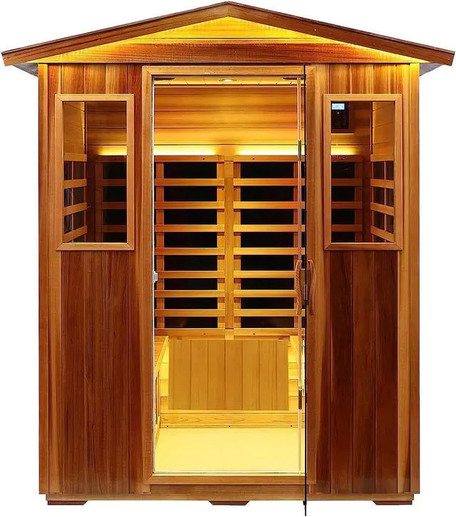 Main image of Four-person far-infrared outdoor sauna-B