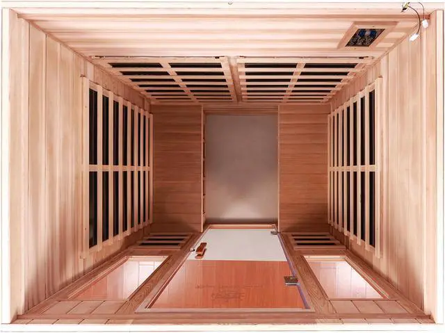 Alt view image 4 of 6 - Four-person far-infrared outdoor sauna-B