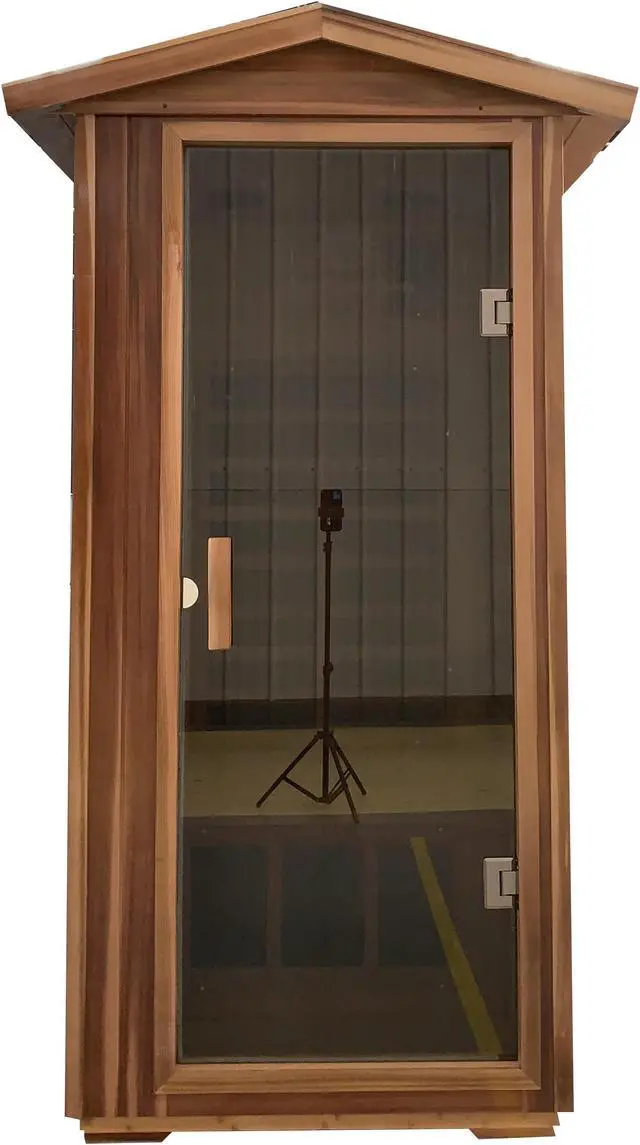 Alt view image 5 of 5 - Single sauna outdoor rain cover