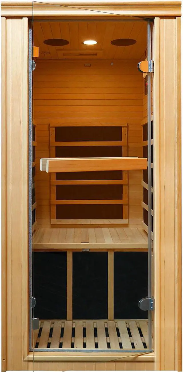 Alt view image 5 of 7 - Single person far-infrared sauna room