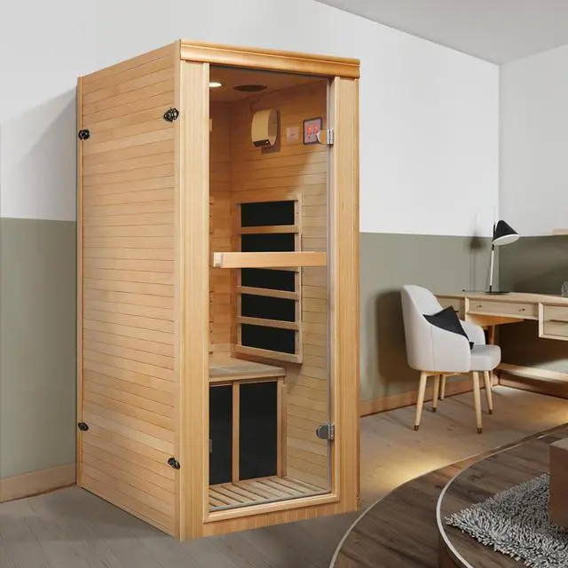 Alt view image 6 of 7 - Single person far-infrared sauna room