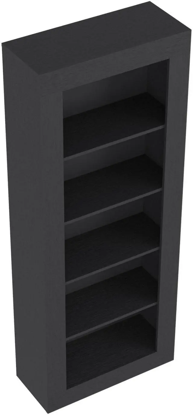 Alt view image 2 of 7 - Melbourne Bookcase with 5 Storage Shelves
