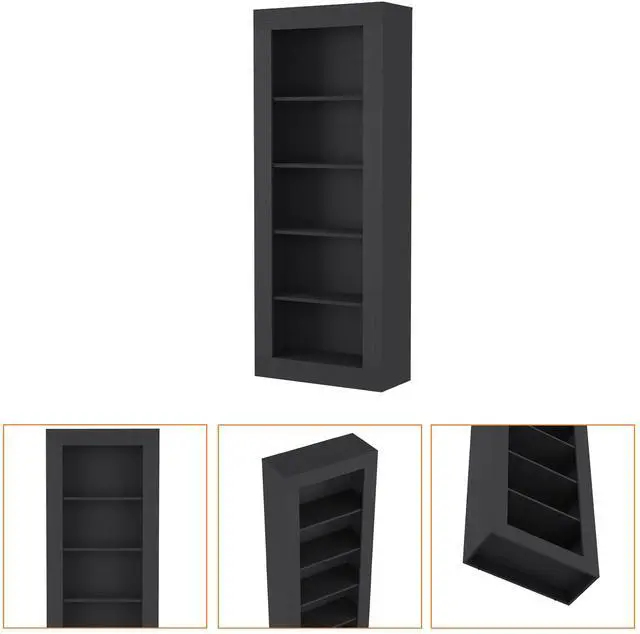 Alt view image 5 of 7 - Melbourne Bookcase with 5 Storage Shelves