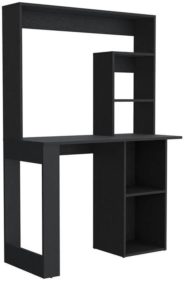 Alt view image 4 of 6 - Maine Desk With Hutch and  Shelves