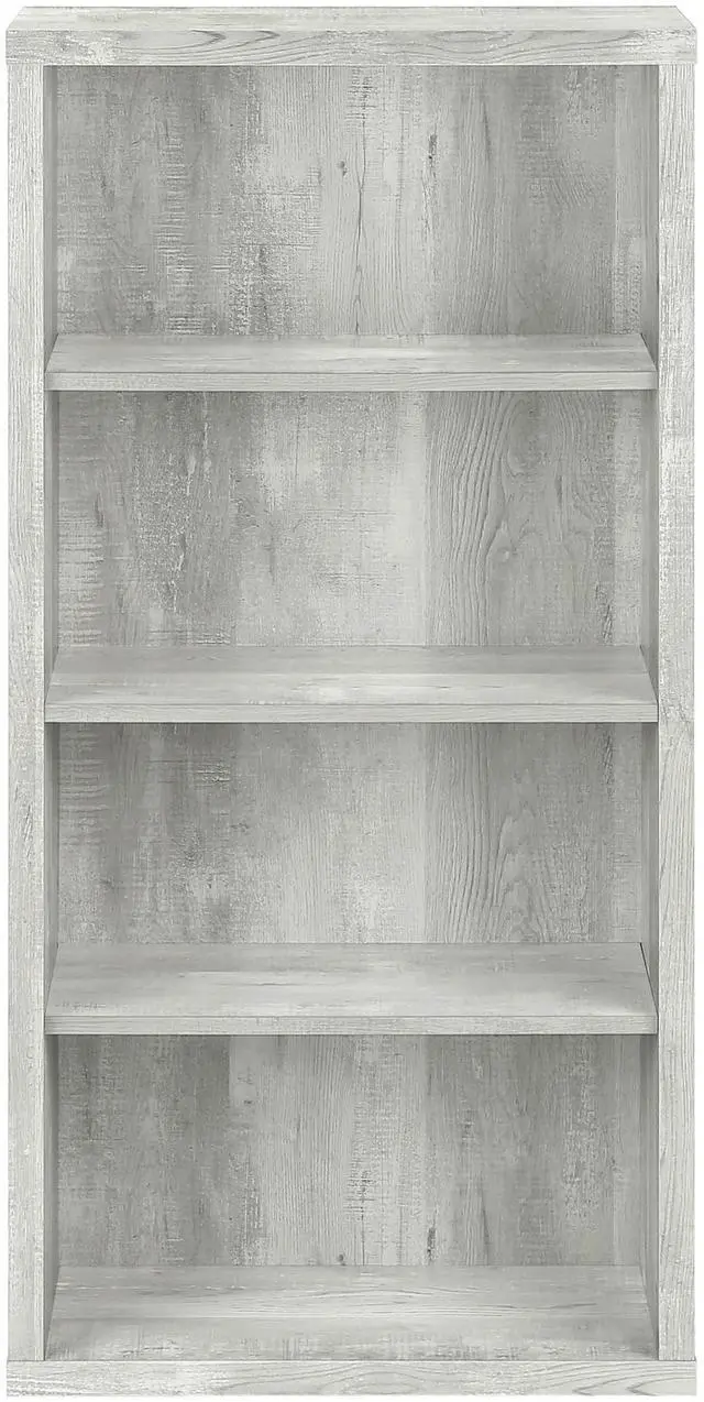 Alt view image 5 of 7 - Bookshelf, Bookcase, Etagere, Corner, 5 Tier, 72"h, Office, Bedroom, Walnut Laminate, Contemporary, Modern