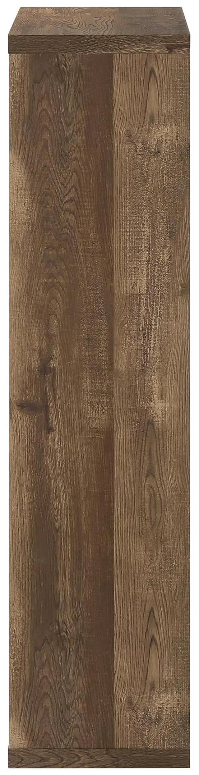 Alt view image 6 of 7 - Bookshelf, Bookcase, Etagere, 5 Tier, 48"h, Office, Bedroom, Brown Laminate, Contemporary, Modern