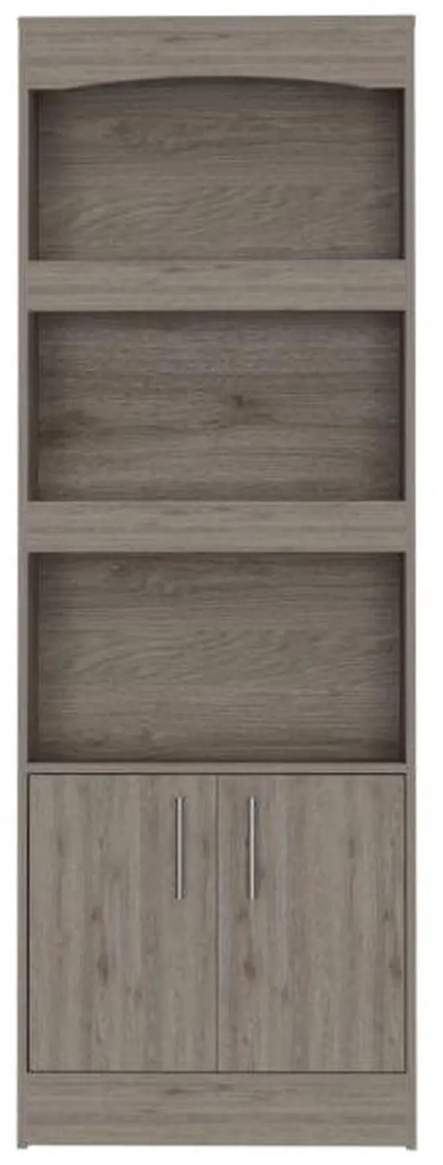 Alt view image 6 of 7 - Bookcase Denver,Metal Hardware, Light Gray Finish