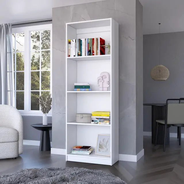 Main image of Sutton Bookcase with Tier Storage Shelves