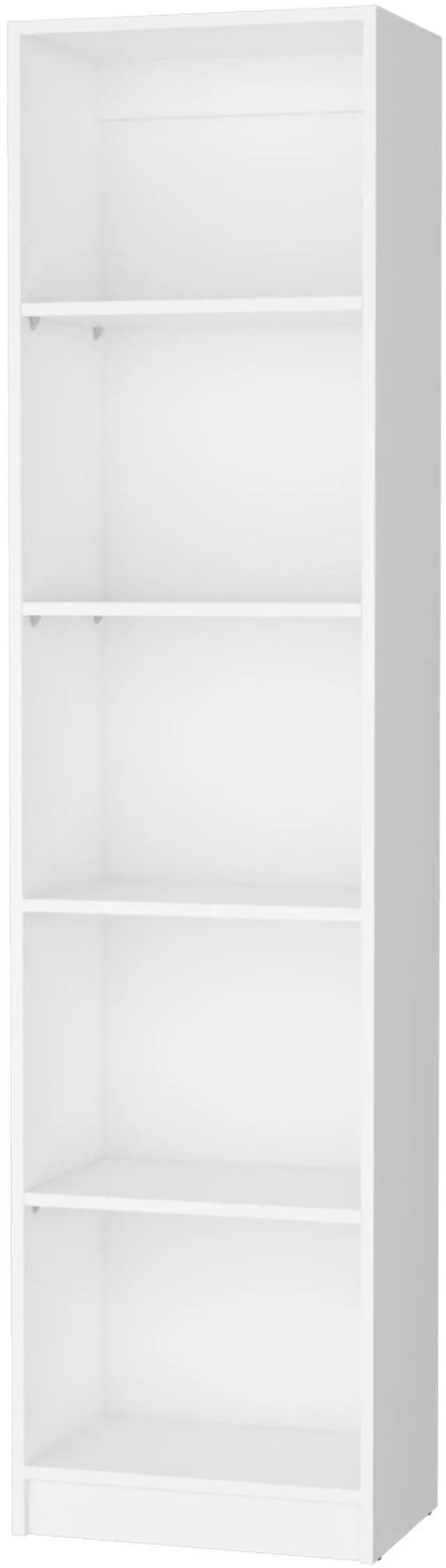 Alt view image 2 of 7 - Sutton Slim Bookcase with Modern 5-Shelf Design