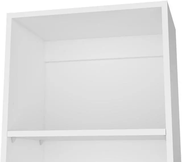 Alt view image 7 of 7 - Sutton Slim Bookcase with Modern 5-Shelf Design
