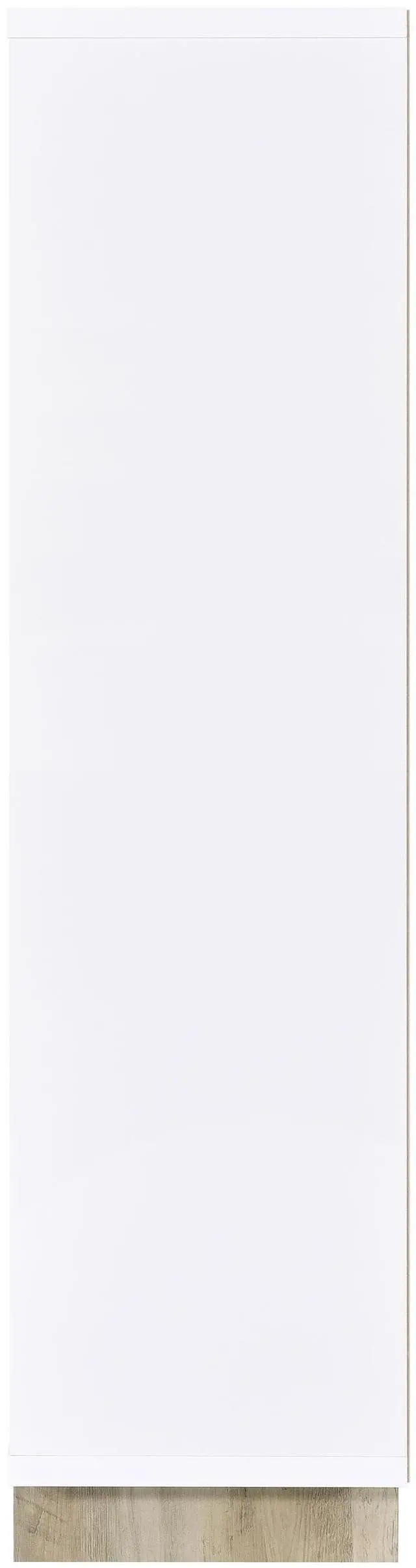 Alt view image 4 of 7 - Geilys White and Distressed Pine 65-inch 8-shelf Bookcase