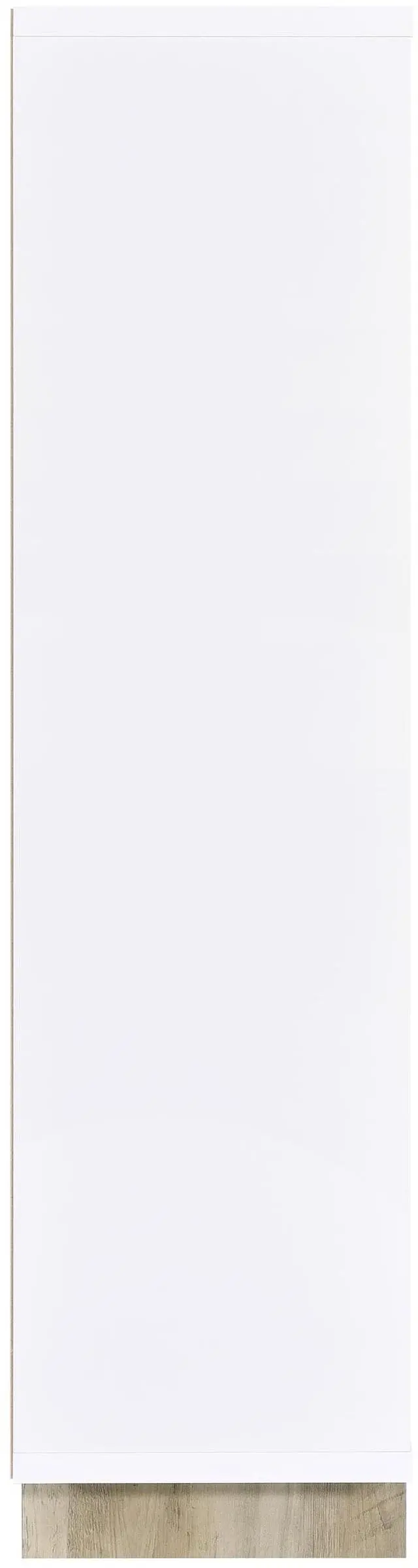 Alt view image 5 of 7 - Geilys White and Distressed Pine 65-inch 8-shelf Bookcase