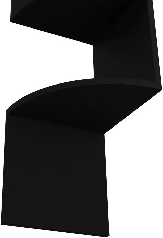 Alt view image 7 of 7 - Rosset Corner Shelf, Modern Full-Wall Design with Multiple Shelving