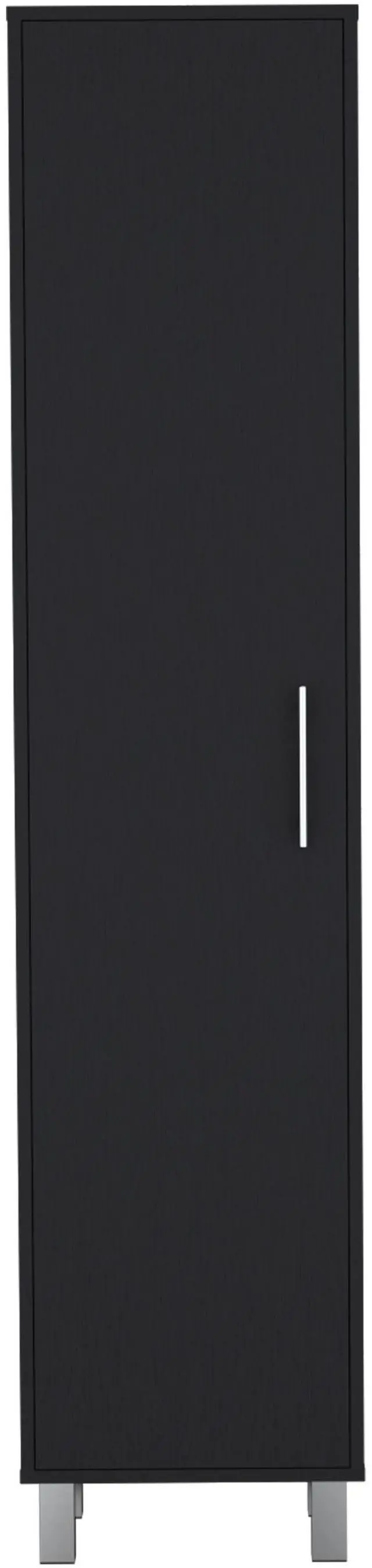 Alt view image 4 of 7 - Laska 70" Tall Storage Cabinet Broom Closet with Broom Hangers,and Four Shelves