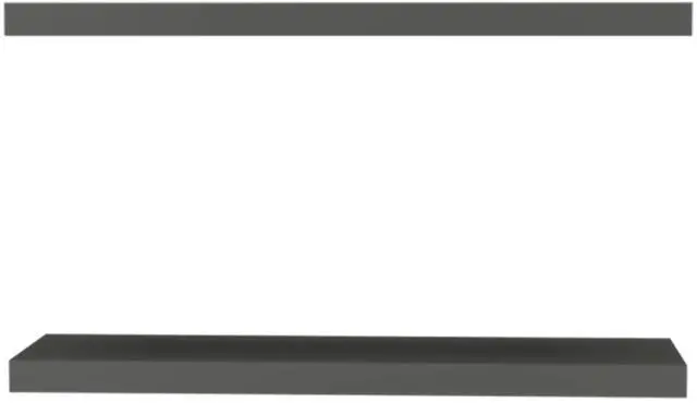 Alt view image 3 of 5 - Matt Grey Floating Shelf