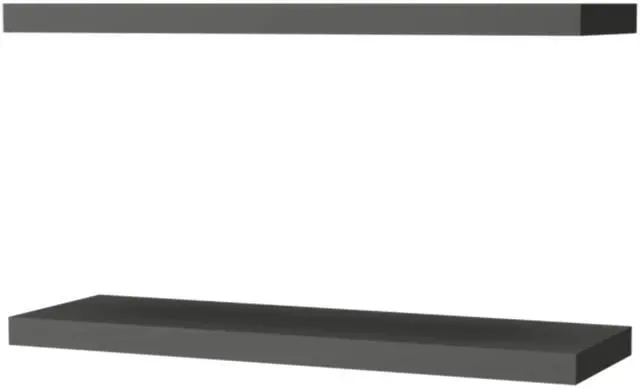 Alt view image 2 of 5 - Matt Grey Floating Shelf