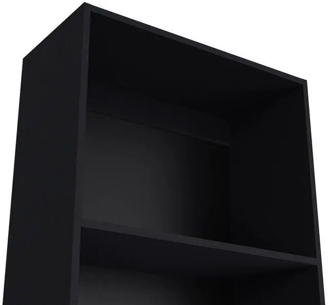 Alt view image 7 of 7 - Bookcase Benzoni, Office, Black