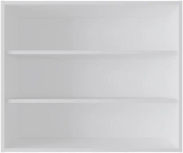 Alt view image 6 of 7 - Wall Shelf 30" H, 3 Shelves, White