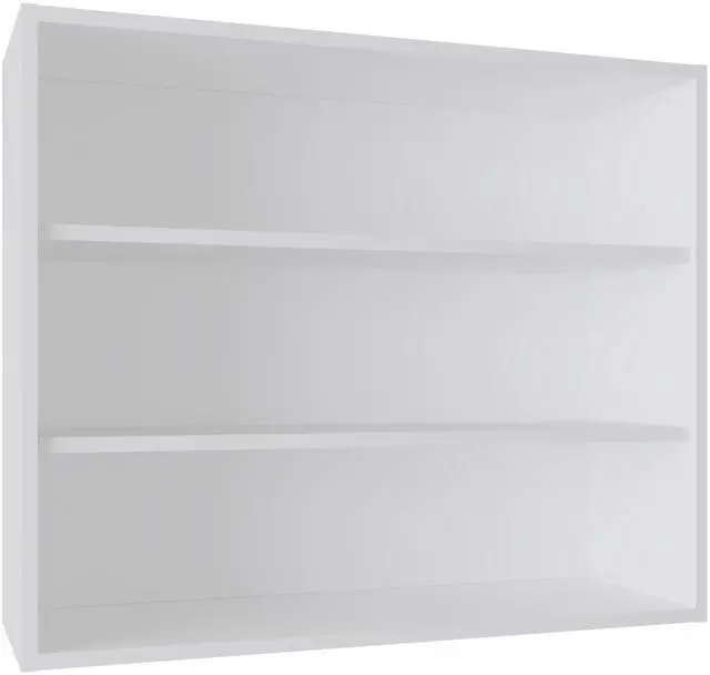 Alt view image 3 of 7 - Wall Shelf 30" H, 3 Shelves, White