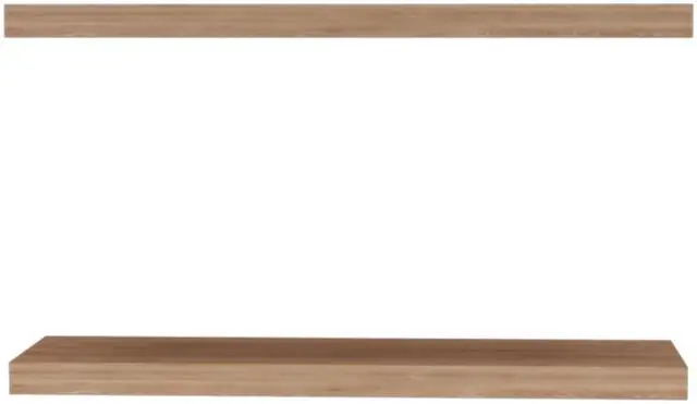 Alt view image 6 of 7 - Ecco 31.5" Wide  Floating Shelves Set of 2, Shelves for Wall Decor for Bedroom, Bathroom Storage Shelves, Book Shelves for Living Room