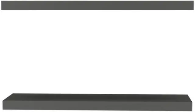 Alt view image 6 of 7 - Ecco 31.5" Wide  Floating Shelves Set of 2, Shelves for Wall Decor for Bedroom, Bathroom Storage Shelves, Book Shelves for Living Room
