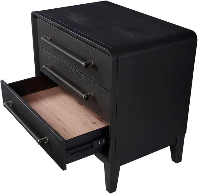 Alt view image 5 of 7 - 3 Drawer Nightstand With USB