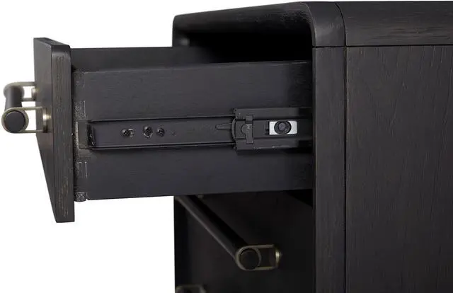 Alt view image 4 of 7 - 3 Drawer Nightstand With USB