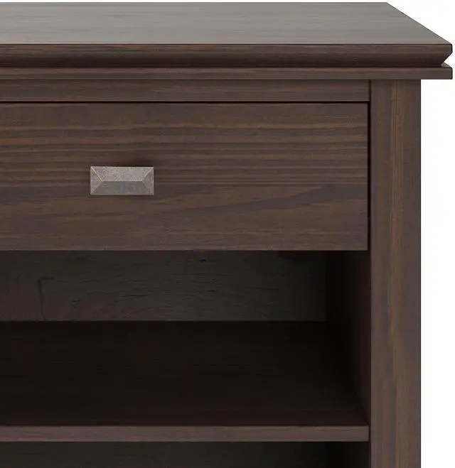 Alt view image 4 of 7 - Artisan - Bedside Table - Warm Walnut Brown