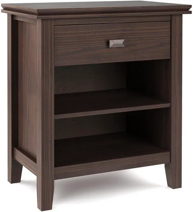 Main image of Artisan - Bedside Table - Warm Walnut Brown