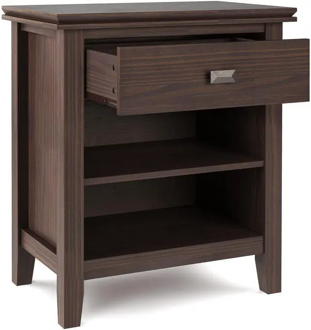 Alt view image 5 of 7 - Artisan - Bedside Table - Warm Walnut Brown