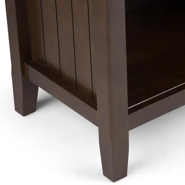 Alt view image 4 of 7 - Acadian - Bedside Table - Brunette Brown