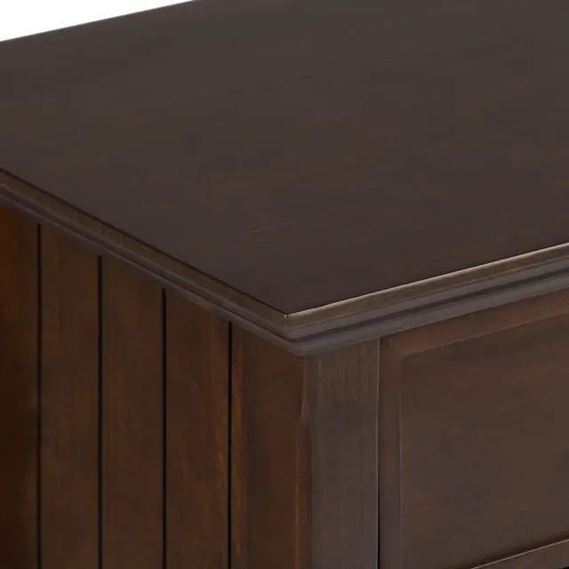 Alt view image 3 of 7 - Acadian - Bedside Table - Brunette Brown