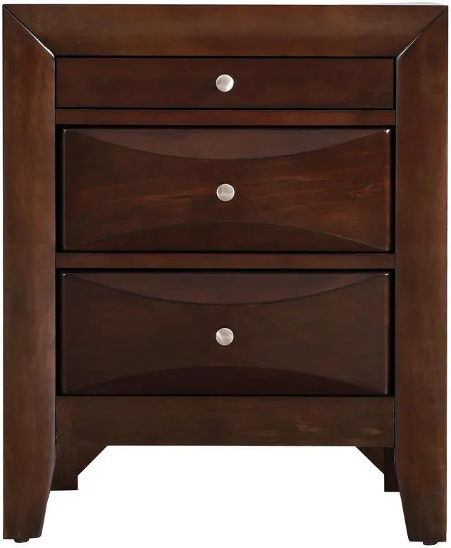 Alt view image 3 of 7 - Marilla G1525-N Nightstand , Cappuccino