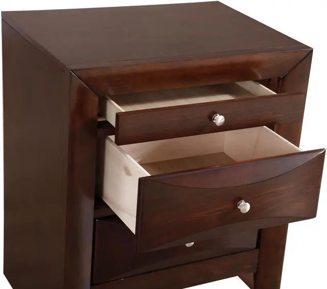 Alt view image 6 of 7 - Marilla G1525-N Nightstand , Cappuccino
