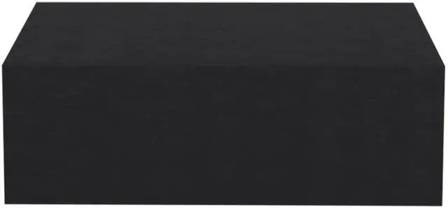 Alt view image 5 of 5 - Milano Floating Nightstand , End Table, Side Table Wall-Mounted with Drawer -Black -Bedroom