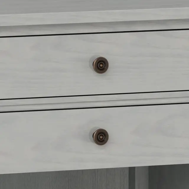 Alt view image 5 of 7 - Carlton - Bedside Table - Fog Grey
