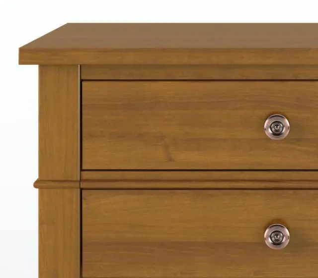 Alt view image 2 of 7 - Carlton - Bedside Table - Light Golden Brown
