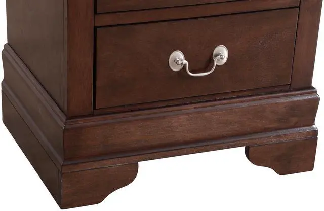 Alt view image 2 of 7 - LouisPhillipe G02125-N Nightstand , Cappuccino
