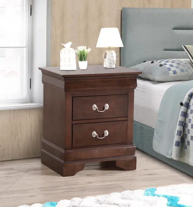 Main image of LouisPhillipe G02125-N Nightstand , Cappuccino