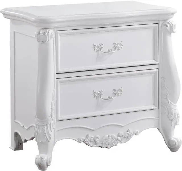Main image of Latisha White Finish Nightstand