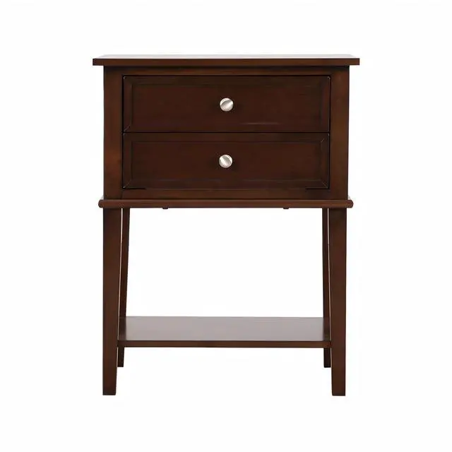 Alt view image 3 of 6 - Newton G069-N Nightstand , Cappuccino