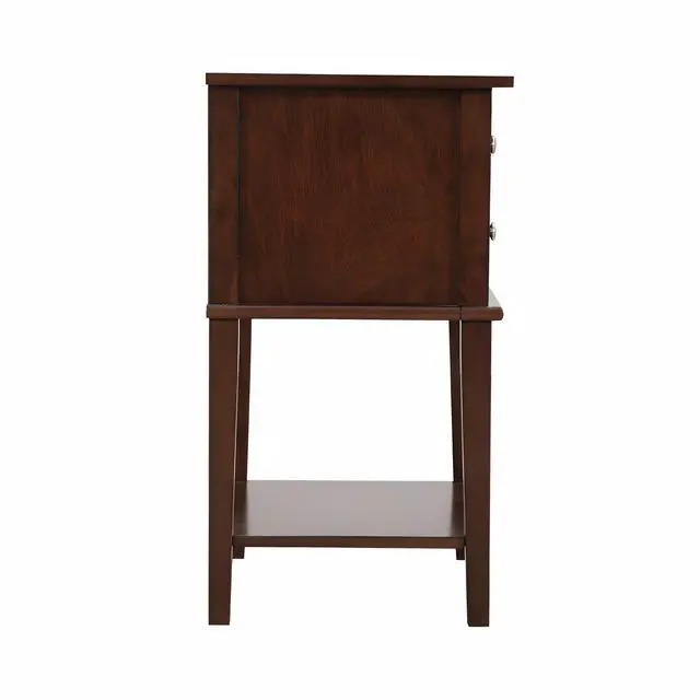 Alt view image 5 of 6 - Newton G069-N Nightstand , Cappuccino