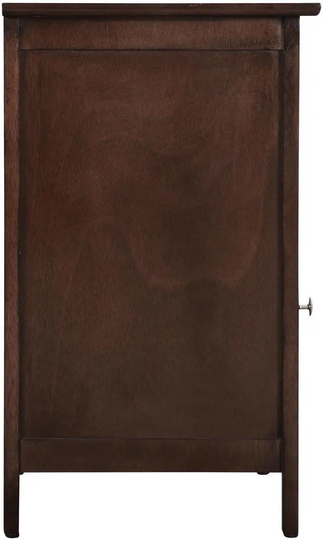 Alt view image 5 of 7 - Izzy G1412-N-25 1 Drawer /1 Door Nightstand , Cappuccino