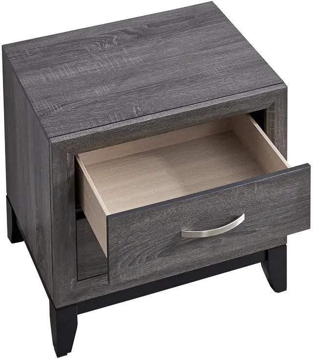 Alt view image 4 of 7 - Glasgow G04305-N Nightstand , Gray